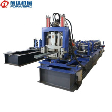 QIANJIN Full automatic high speed strong steel frame C purlin roll forming machinery